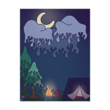 Cartão postal para o site Cozy Lil Campsite
