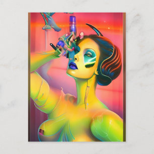 Cartão Postal Para o Surrealismo da Science Ken Gage
