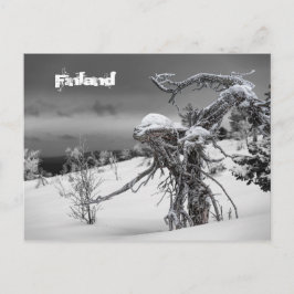 Cartão postal para o turismo na Finlândia