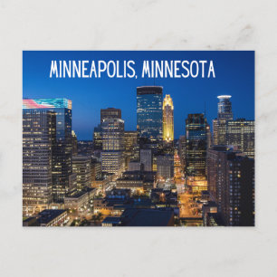 Cartão postal para o Viagem de Minneapolis Minneso