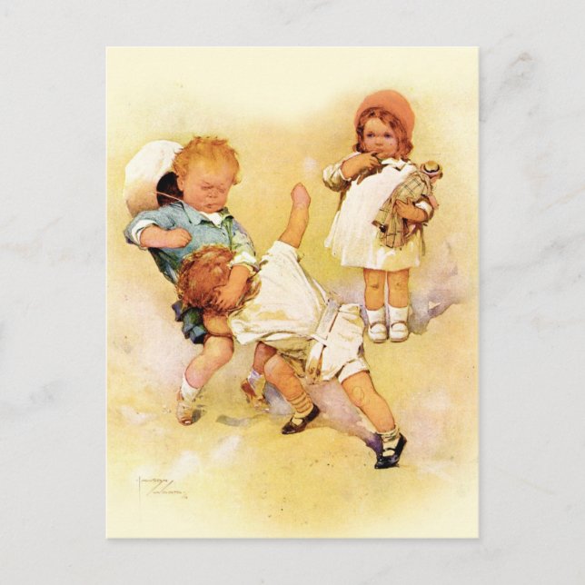 Cartão Postal Para o Victor Belong, os Males (Frente)