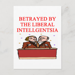 Cartão Postal para os democratas ultrajados;