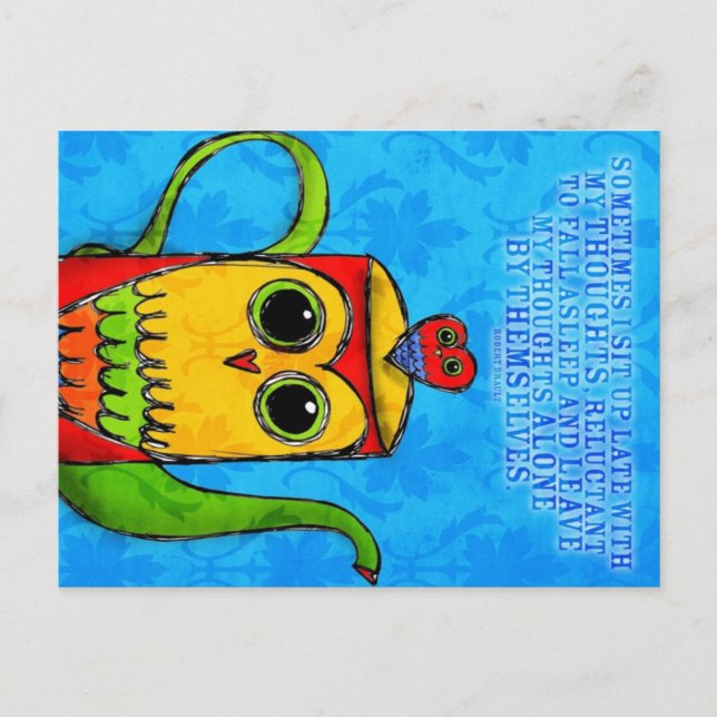 Cartão Postal Para os Noctâmbulos (Frente)