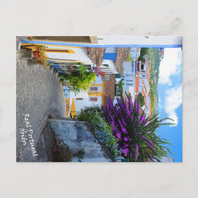 Cartão postal para Portugal Real (Frente)