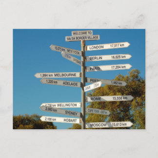 Cartão Postal Para que lado?