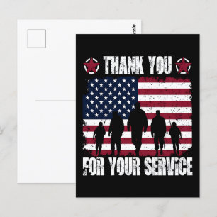 Cartão Postal Para Quem Serviu: Obrigado 2025