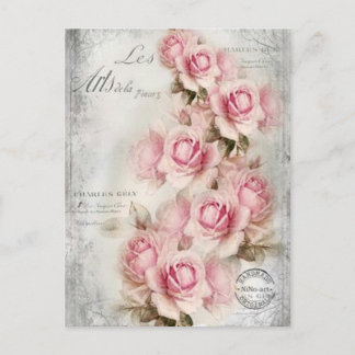 Cartão postal para Rosas do século XIX