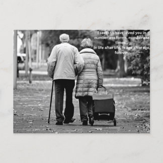 cartão postal para sempre