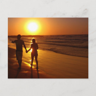 Cartão Postal Para sempre, para o pôr do sol