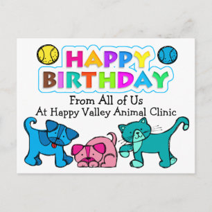 Cartão Postal Para Veterinários - SRF