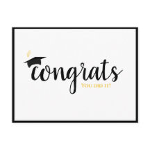 Parabéns Boné de formatura