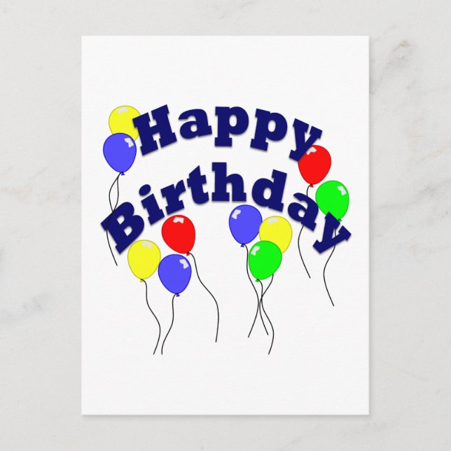 Cartão Postal Parabéns - D2 (Frente)