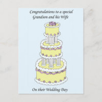 Parabéns do Dia de Casamento de Vovô e Esposa