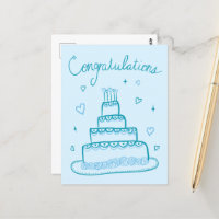 Parabéns Esboço de Noivado de Casamento Doodle