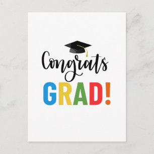 Cartão Postal Parabéns Graduado