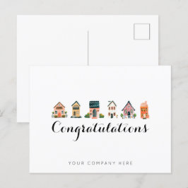 Cartão Postal Parabéns Imobiliária Novo Proprietário