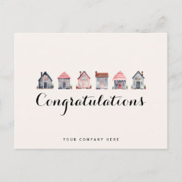 Cartão Postal Parabéns Imobiliária Novo Proprietário