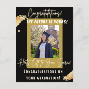 Cartão Postal Parabéns! O Futuro é Seu! Graduado 
