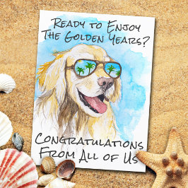 Cartão Postal    Parabéns pela Aposentadoria Divertida de Todos 