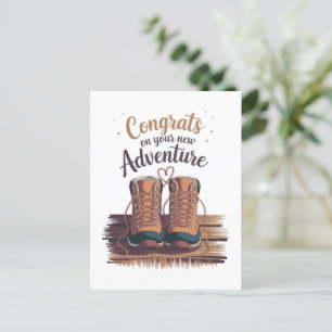 Cartão Postal Parabéns pelo Noivado de Casamento pela Sua Nova A