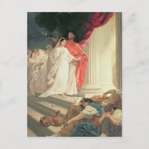 Cartão Postal Parábola das Virgens Sábias e Idiotas, 1886