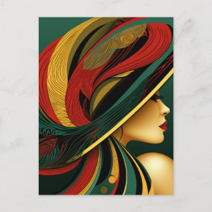 Cartão Postal PARADA DO rico HAT nº 10