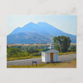 Cartão Postal Paradise Valley Chapel, Montana