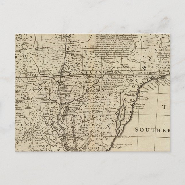 Cartão Postal Paraguai (Frente)