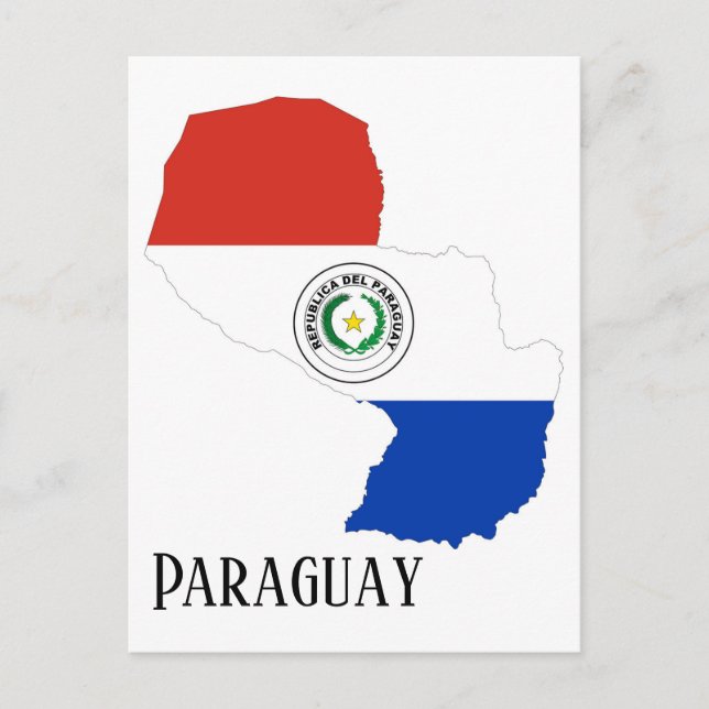 Cartão Postal Paraguai (Frente)