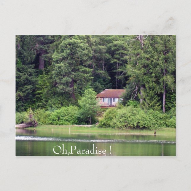 Cartão Postal Paraíso (Frente)