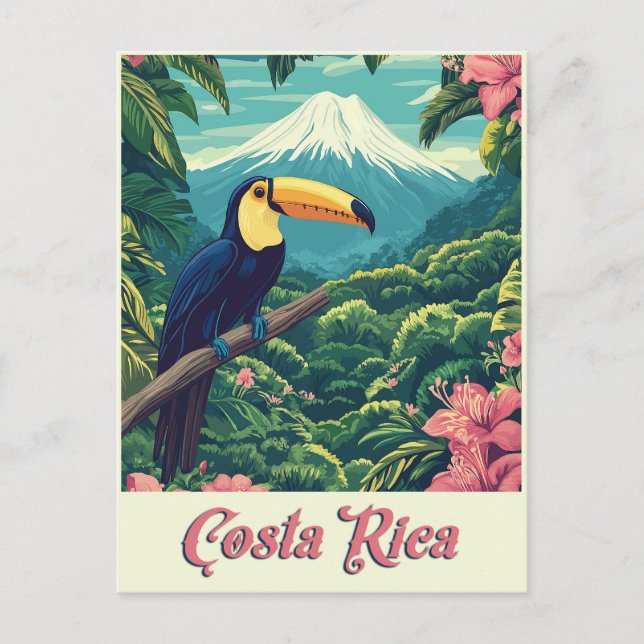 Cartão Postal Paraíso Costa Rica (Frente)