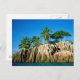 Cartão Postal Paraíso encontrado, Seychelles (Frente/Verso)