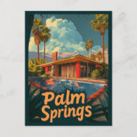 Paraíso no Poolside: Um Primavera de Palma Retroat