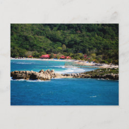 Cartão Postal Paraíso Tranquilo da Ilha Labadee Haiti