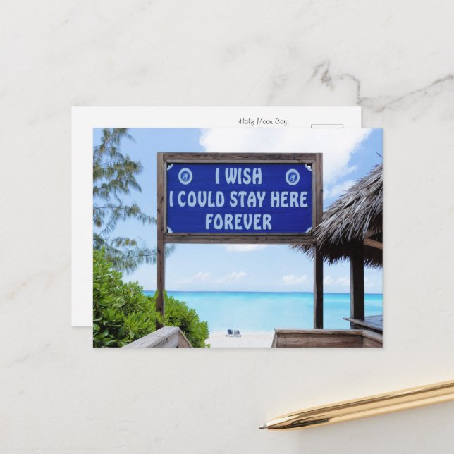 Cartão Postal Paraíso tropical (Frente/Verso In Situ)