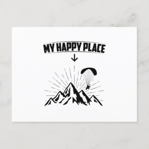 Cartão Postal Parapente Ideias de presentes no esporte aéreo p