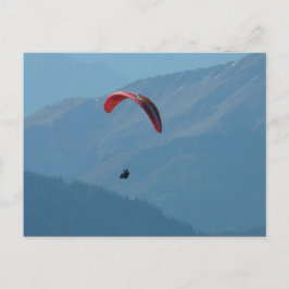 Cartão Postal Parapente suíço
