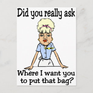 Cartão Postal Parar a bolsa