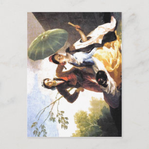 Cartão Postal Parasol Espa de Francisco de Goya? ol: 1776-1778 T