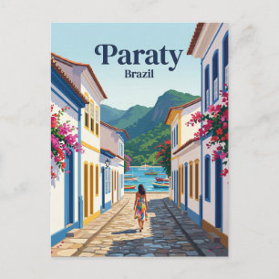 Cartão Postal Paraty Brasil