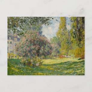 Cartão Postal Parc Monceau - Claude Monet