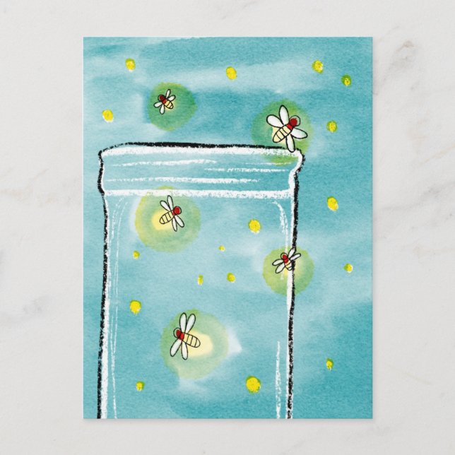 Cartão Postal Parece verão (Frente)