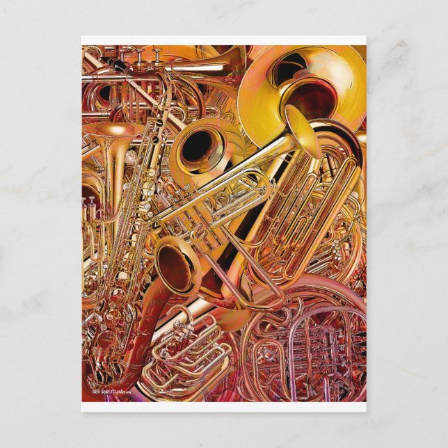 Cartão Postal Parede de latas (Frente)