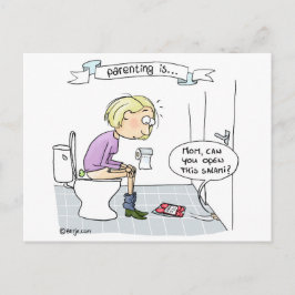 Cartão Postal Parentalidade é... nunca chato