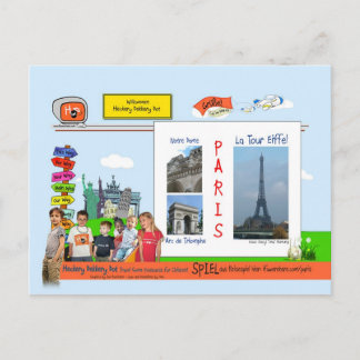 Cartão Postal Paris