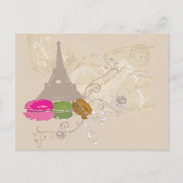 Cartão postal Paris (Frente)