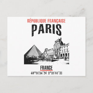 Cartão Postal Paris