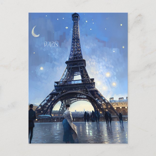 Cartão postal Paris (Frente)