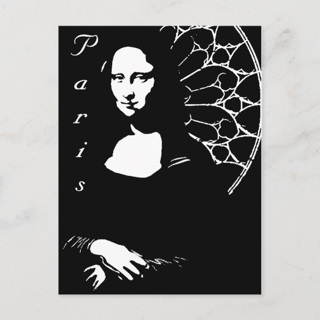 Cartão Postal Paris (Frente)