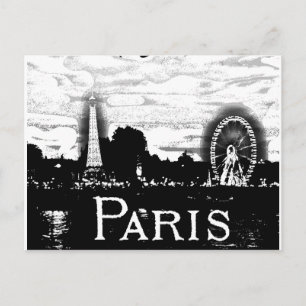 Cartão postal Paris